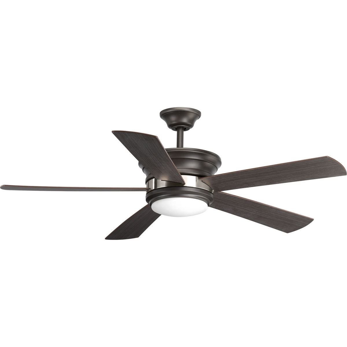 Harranvale Collection 54 Inch 5 Blade Ceiling Fan with LED Light - Perfect for Living Room, Bedroom & Patio Cooling