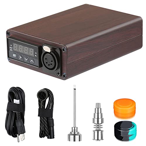 Digital Temperature Controller with Probe & Accessories - Precise Thermostat for Home Brewing, Aquariums & HVAC Systems