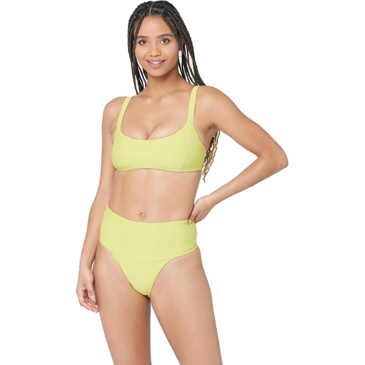 LSpace Women's Desi Classic Bikini Bottoms - High Waisted Swimwear for Women, Comfortable Beach Bikini Bottom for Summer Vacation, Pool Party & Tropical Getaway