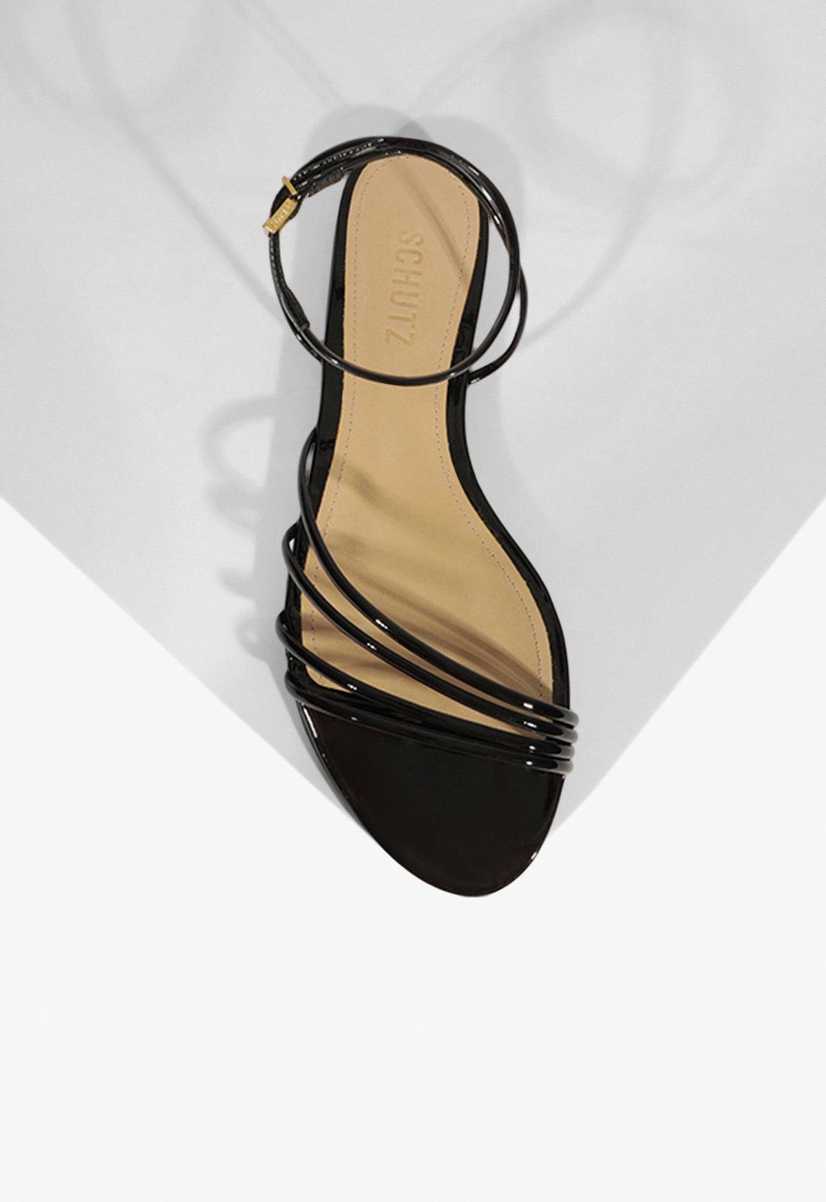 Inez Women's Black Leather Flat Sandals - Comfortable Casual Slip-On Shoes for Walking, Travel & Everyday Wear