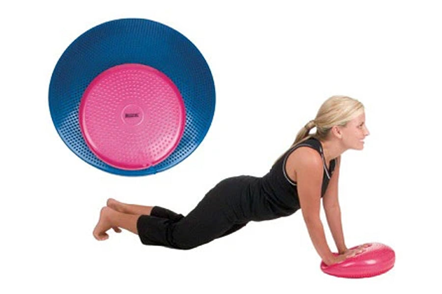 Warrior Balance Discs for Kids & Adults - Non-Slip Exercise Stability Trainer for Core Strength, Yoga, Physical Therapy - Perfect for Home Gym, Office, or Classroom Use