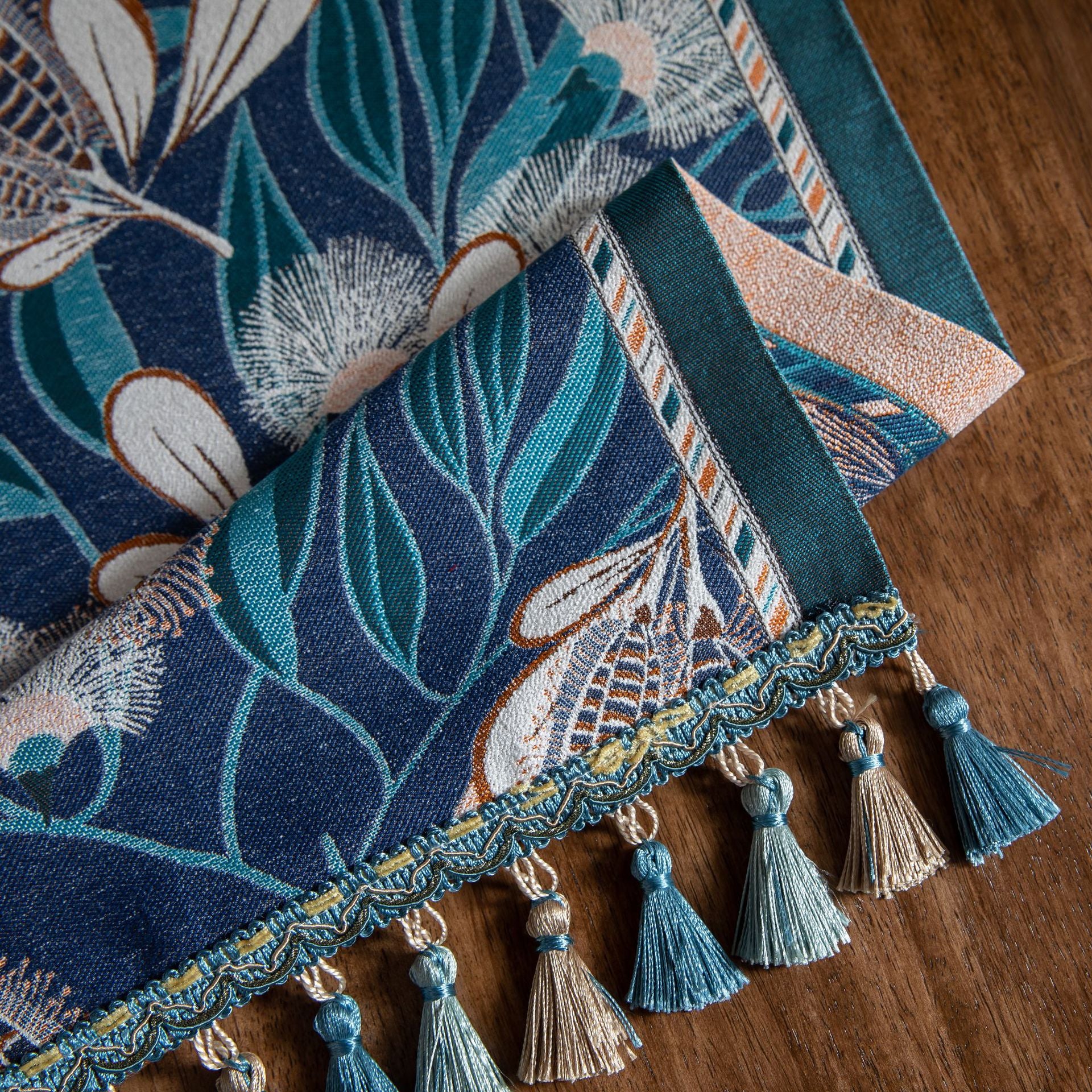 Millie Corn Print Runner Rug - Non-Slip Farmhouse Kitchen Mat, Soft Washable Cotton for Home Decor - Perfect for Entryway, Hallway, and Bedroom Flooring