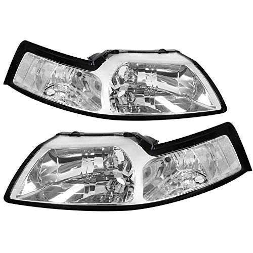 Replacement Clear Headlights for 99-04 Models - Left & Right Pair - Perfect for Night Driving & Car Restoration Projects