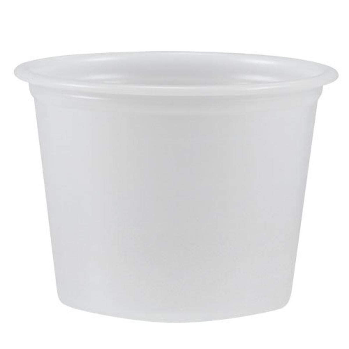 2500-Count Solo Polystyrene 1-Oz Translucent Portion Cups | Disposable Medicine Souffle Cups for Food Service, Restaurants & Catering | Perfect for Condiments, Dressings & Medication Portioning