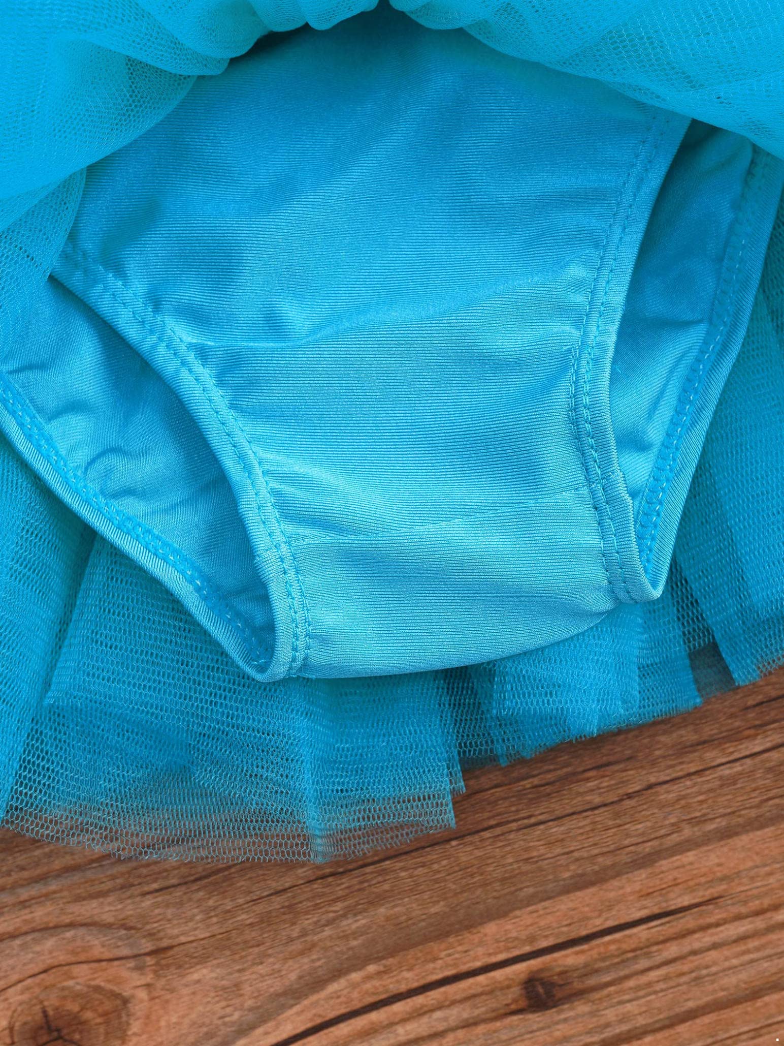 **Yartina Girls Ballet Dance Leotard with Shiny Sequins & Tutu Skirt – Sparkly Gymnastics Costume for Kids Ballerinas – Perfect for Recitals, Performances & Dance Classes**