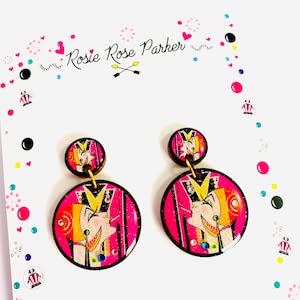 Art Deco Modern Earrings - Roaring 20s Style Vintage Inspired Jewelry | 1920s Charleston Retro Dangle Earrings for Women | Perfect for Gatsby Parties, Flapper Costumes & Vintage Fashion Lovers