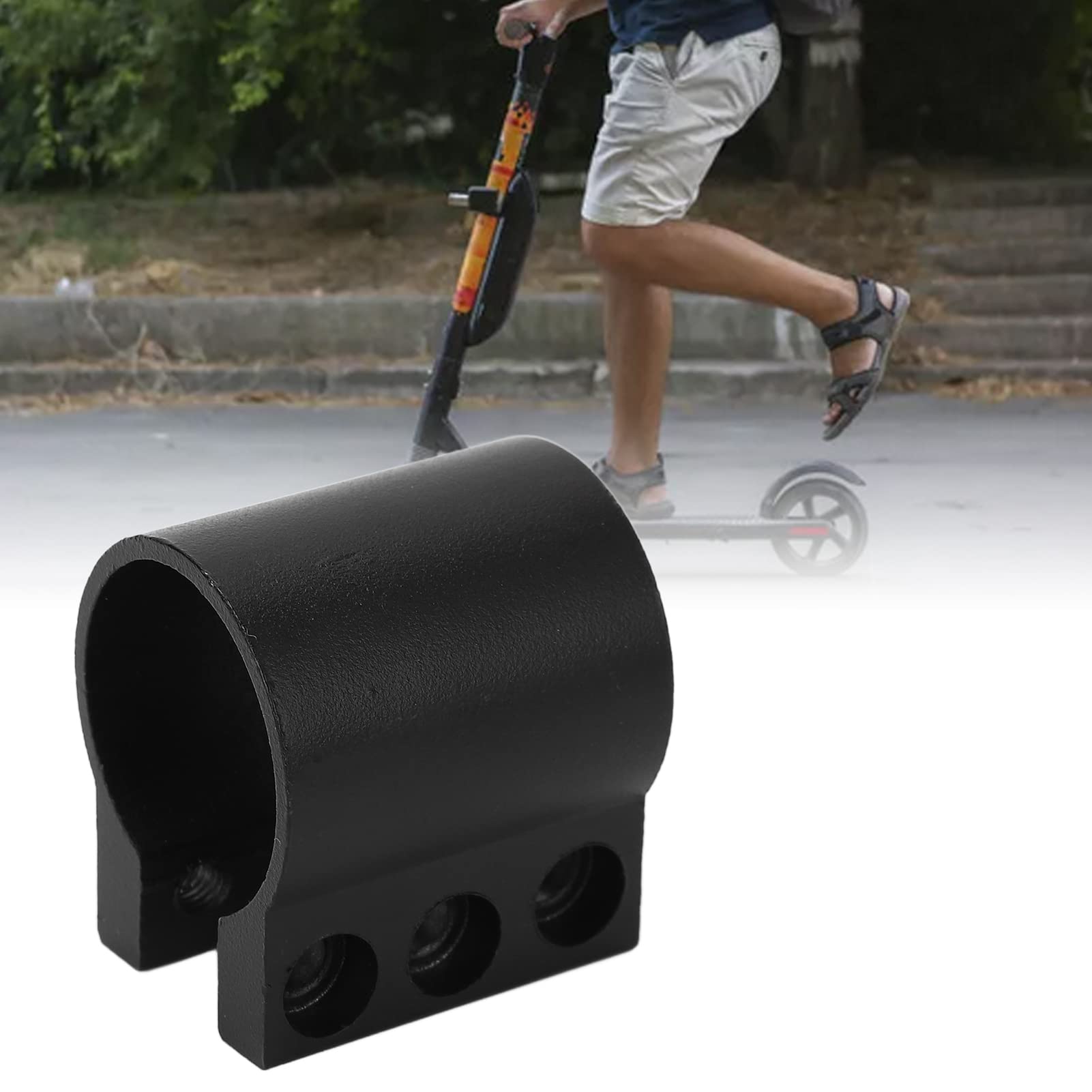 10 Inch Aluminum Alloy Electric Scooter Folding Clamp - Heavy Duty Vertical Rod Lock for Scooter Accessories | Perfect for Commuting & Urban Travel