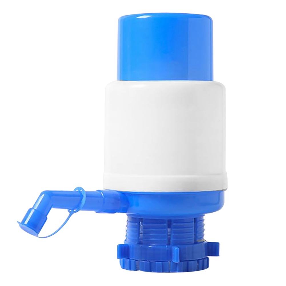Portable Manual Hand Press Water Dispenser - BPA-Free Plastic Bottle for Drinking, Camping, Travel & Outdoor Activities