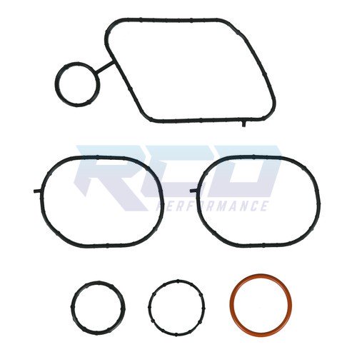 Fel Pro 6.7L Power Stroke 11-19 Intake Manifold Gasket Set - High Performance Replacement for Ford Trucks - Perfect for Engine Repair & Maintenance