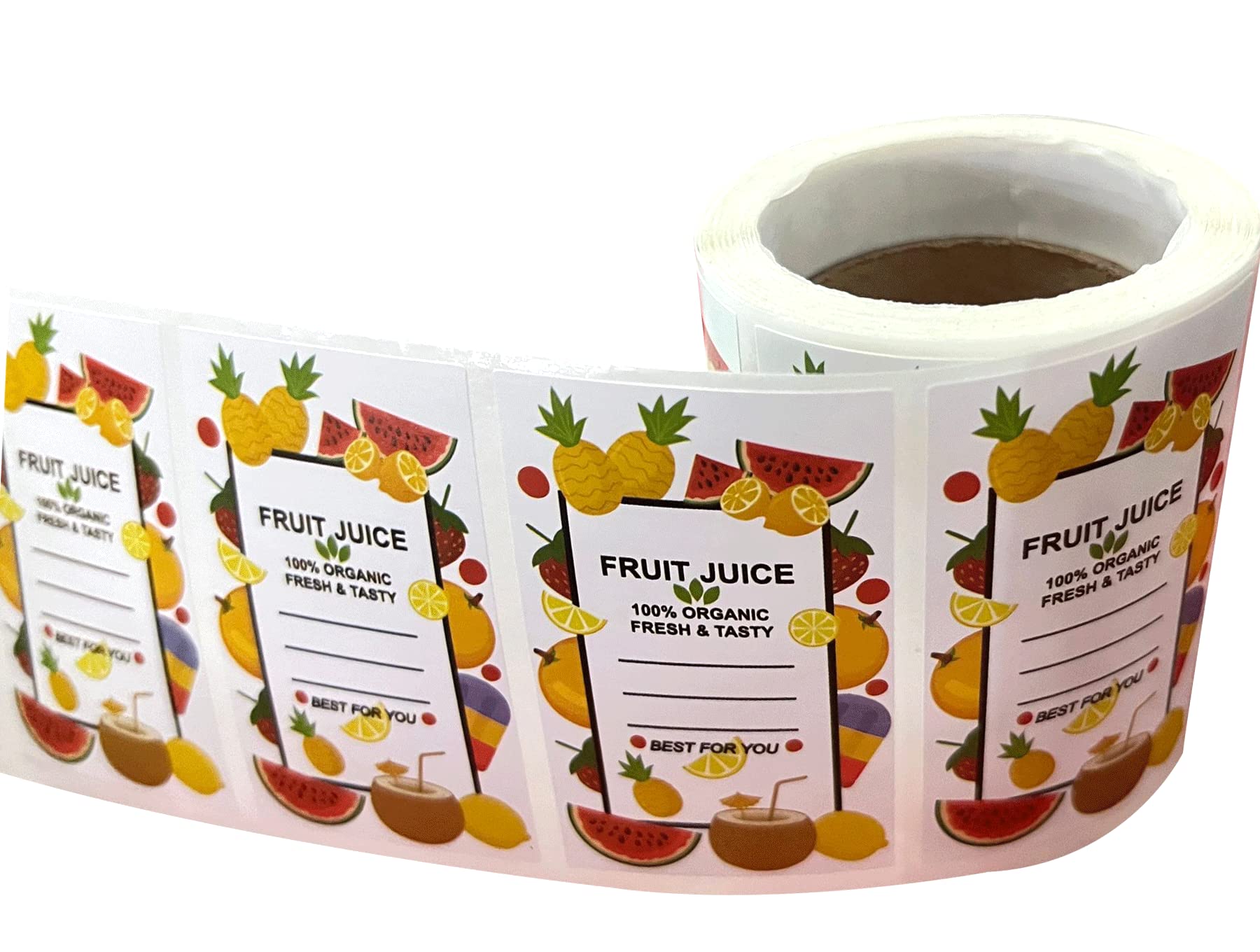 Waterproof Plastic Bottle Labels & Stickers - 1.5