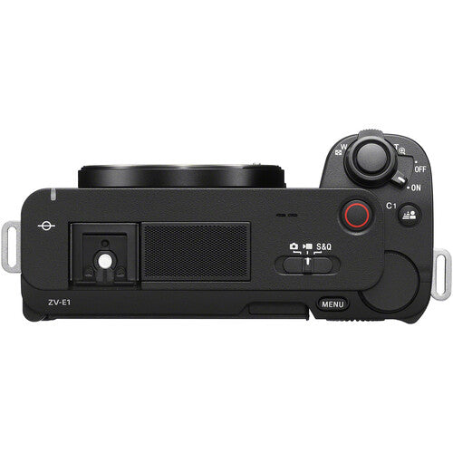 Sony ZV E1 Full Frame Mirrorless Camera for Vlogging & Content Creation - 4K Video, AI Auto-Framing, Black - Perfect for YouTube, Travel & Streaming
