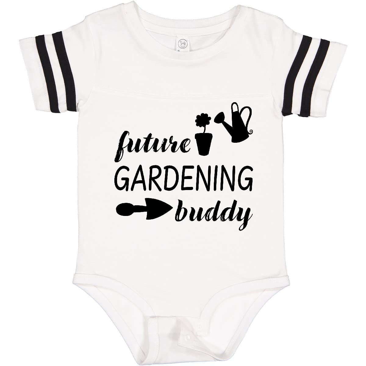 Inktastic Future Gardening Buddy Baby Bodysuit - Adorable Organic Cotton Onesie for Infants & Toddlers - Perfect for Outdoor Play, Gardening Activities & Family Bonding Moments