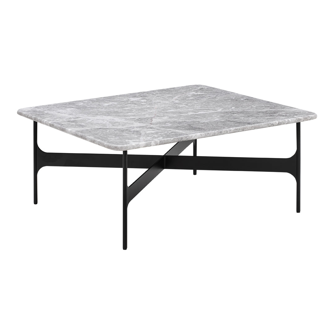 Floema Modern Square Coffee Table - Stylish Living Room Center Table for Home Decor & Entertaining - Perfect for Small Spaces, Apartments & Lounges