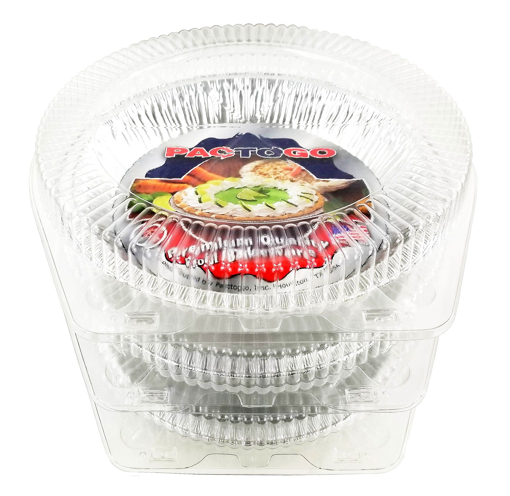 Premium Disposable Aluminum Foil Pie Pans - 9-5/8