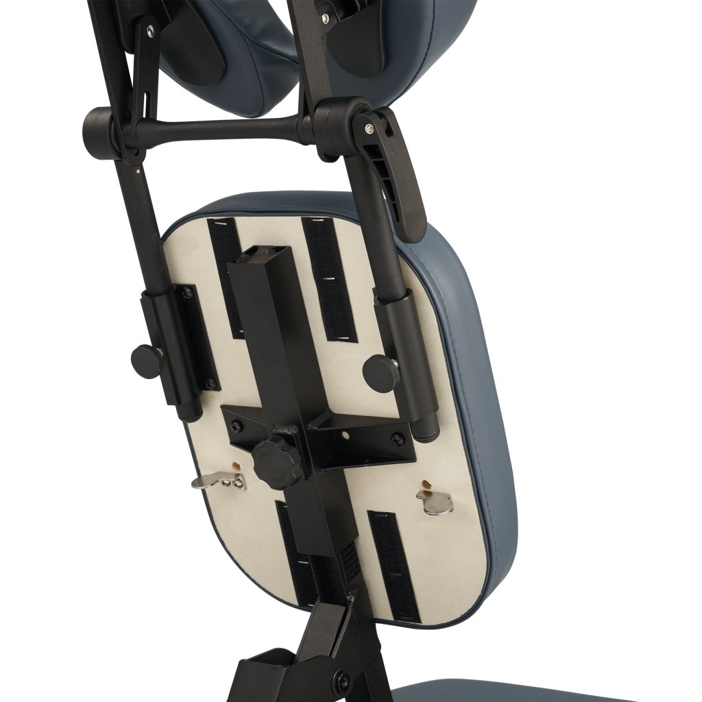 Professional Portable Massage Chair with Wheeled Travel Case - Royal Blue | Full Body Shiatsu Massage for Home, Office & Travel Relaxation
