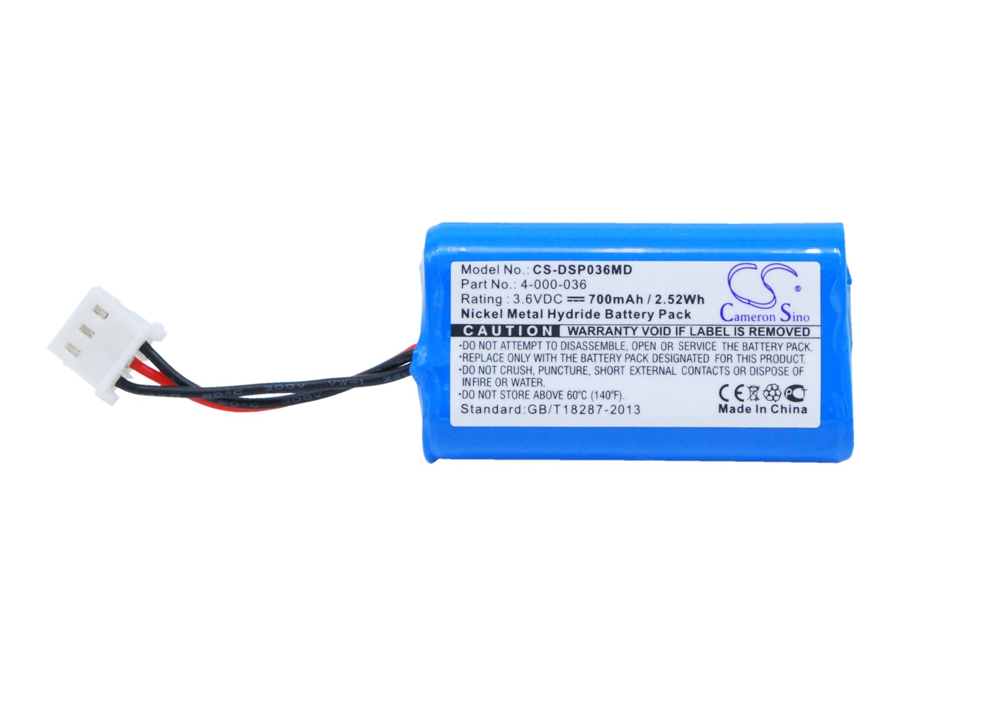 Replacement Battery for Drummond Scientific Portable Pipet-Aid PK/XL/XP2 (Part No. 4-000-036) - Compatible with Lab Pipette Controllers - Perfect for Scientific Research & Medical Laboratories