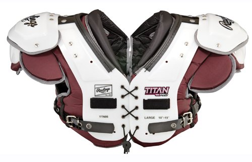Rawlings TTN86 Titan Pro Shoulder Pad - Premium Baseball & Softball Protective Gear for Youth & Adult Players - Ideal for Training, Games & Competitive Play