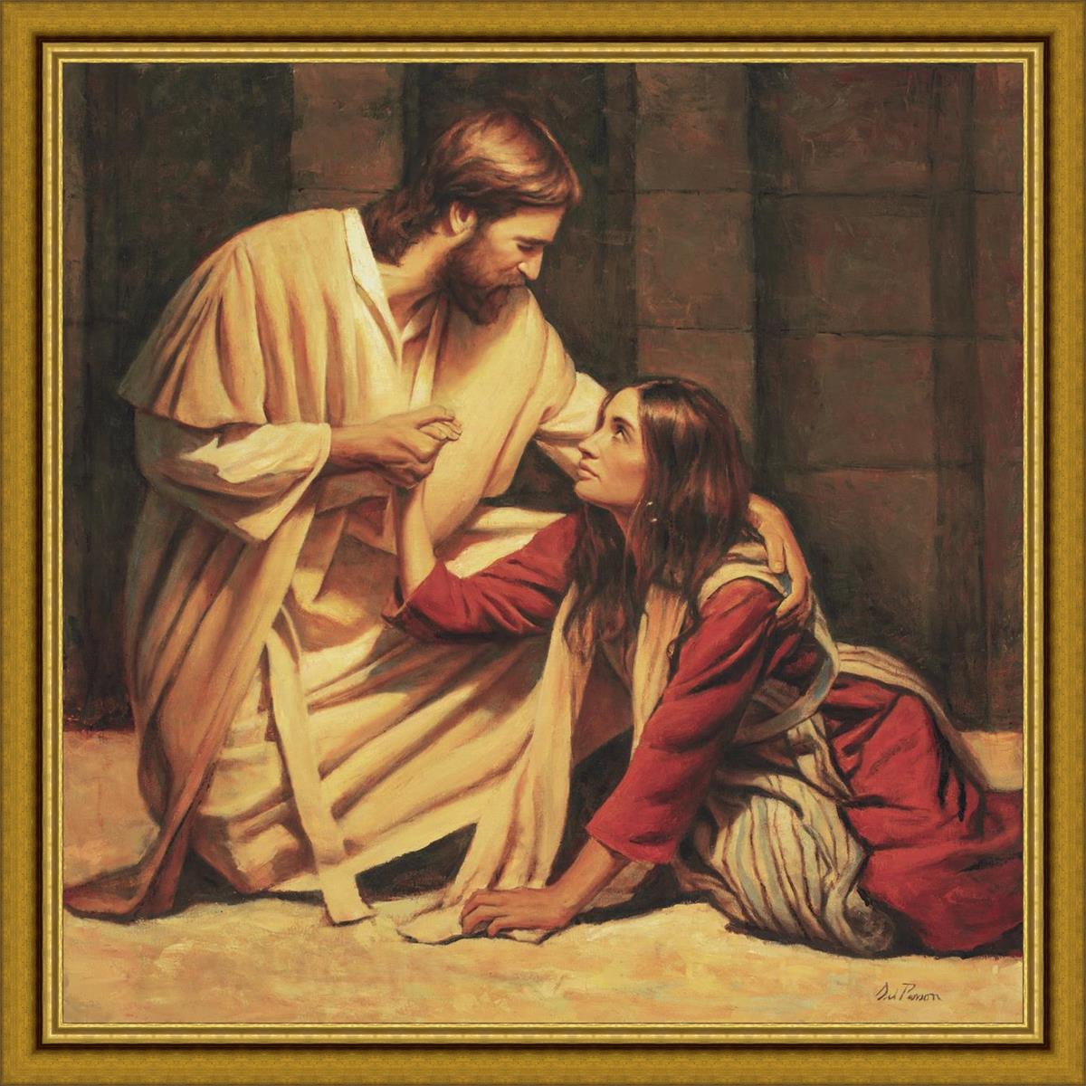 Judge Not Large Wall Art - Inspirational Christian Home Decor for Living Room, Bedroom & Office - Perfect for Gifts & Spiritual Spaces