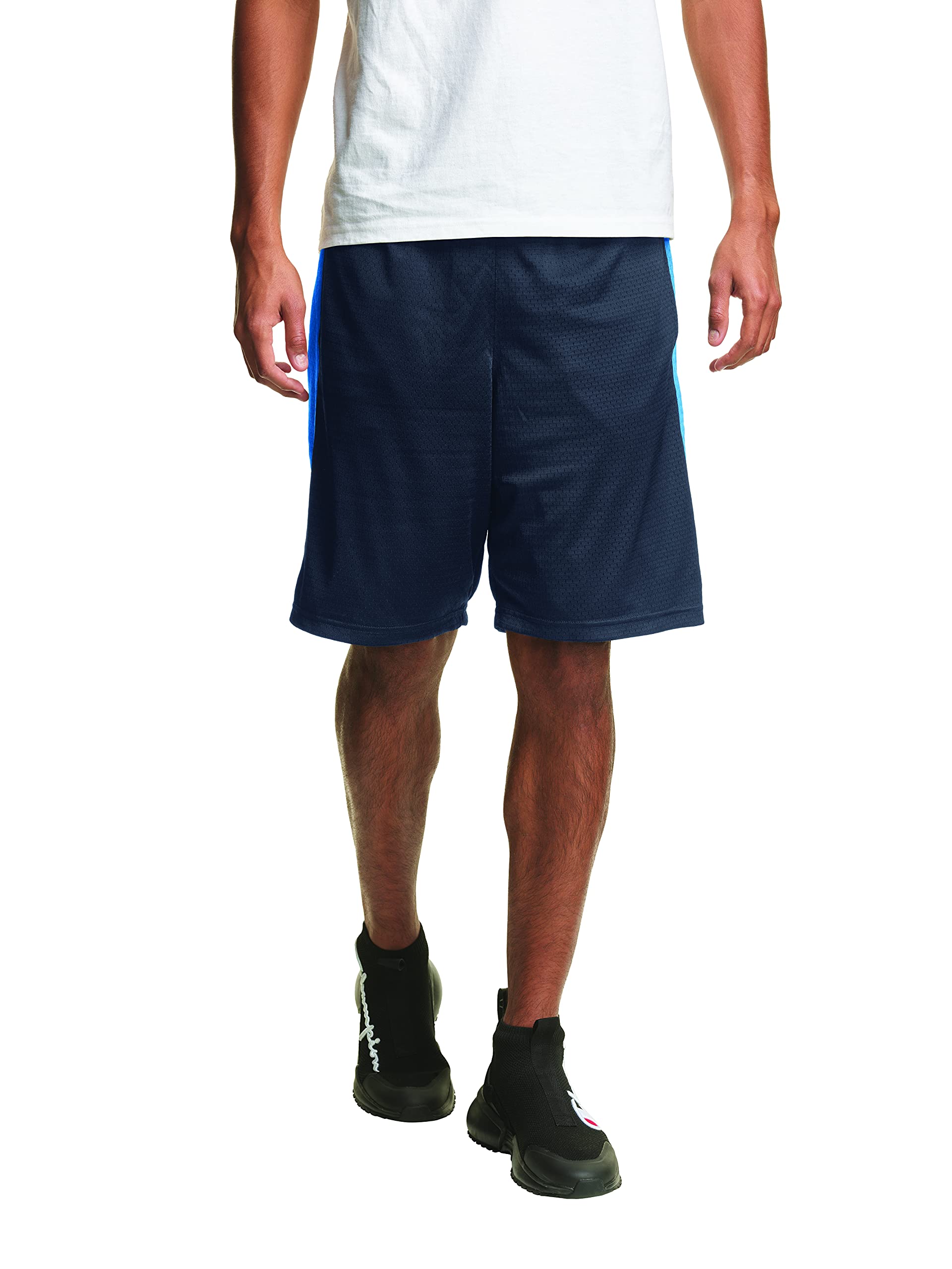 Champion Men's Breathable Mesh Basketball Shorts - Lightweight Athletic Gym Shorts for Running, Workout & Casual Wear