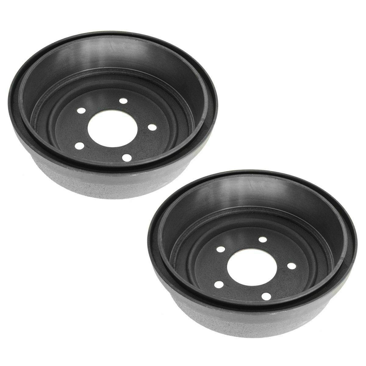 JJ BFS00103 Rear Brake Drum Pair Set - High Performance Brake Drums for Cars & Trucks - Perfect for Smooth Braking & Vehicle Safety - Ideal for Highway Driving & Heavy Loads