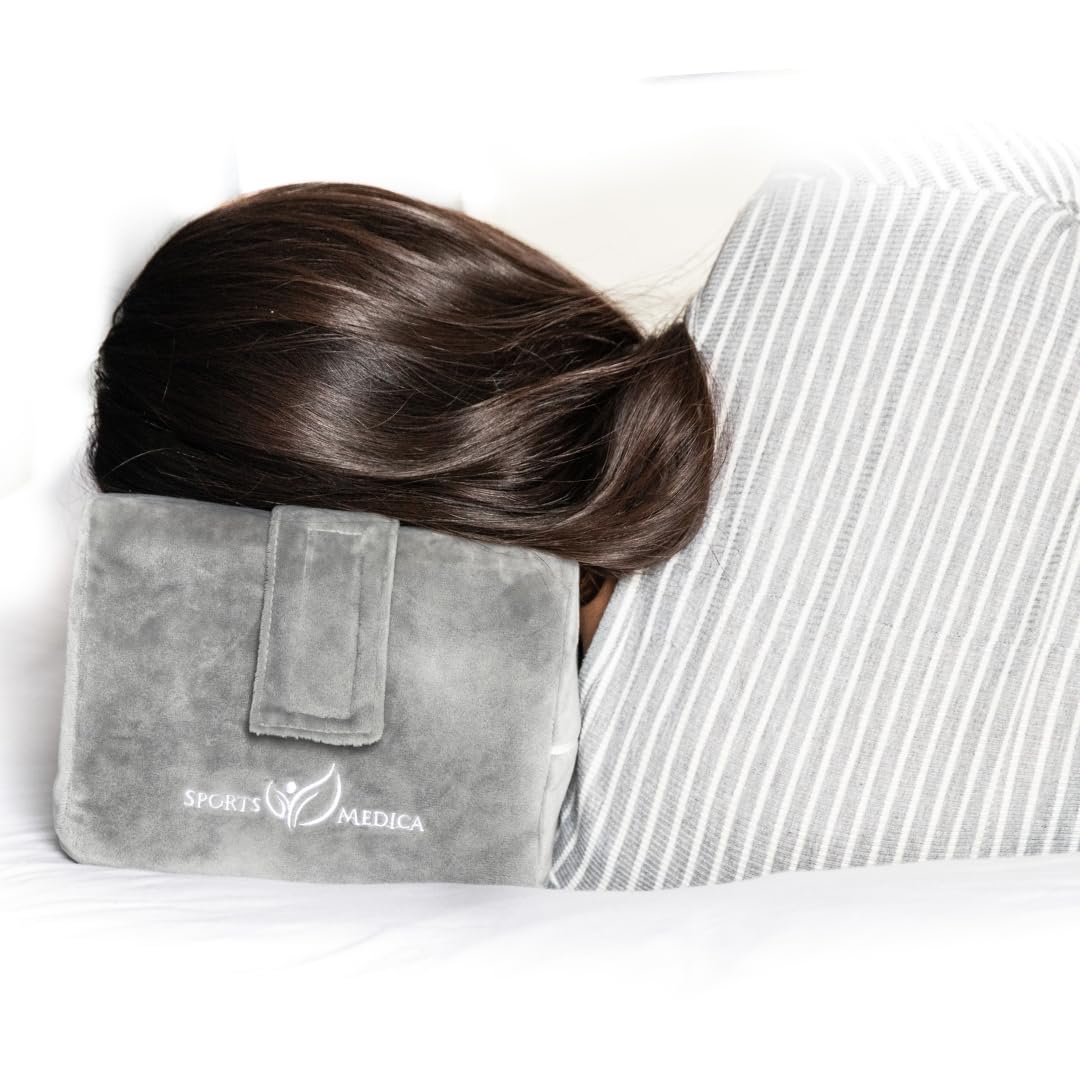 Doctor Developed Memory Foam Knee Pillow for Side Sleepers - Orthopedic Leg & Hip Support Pillow with Adjustable Strap for Sciatica, Back Pain Relief & Spine Alignment - Ideal for Night Sleep, Pregnancy Comfort & Post-Surgery Recovery
