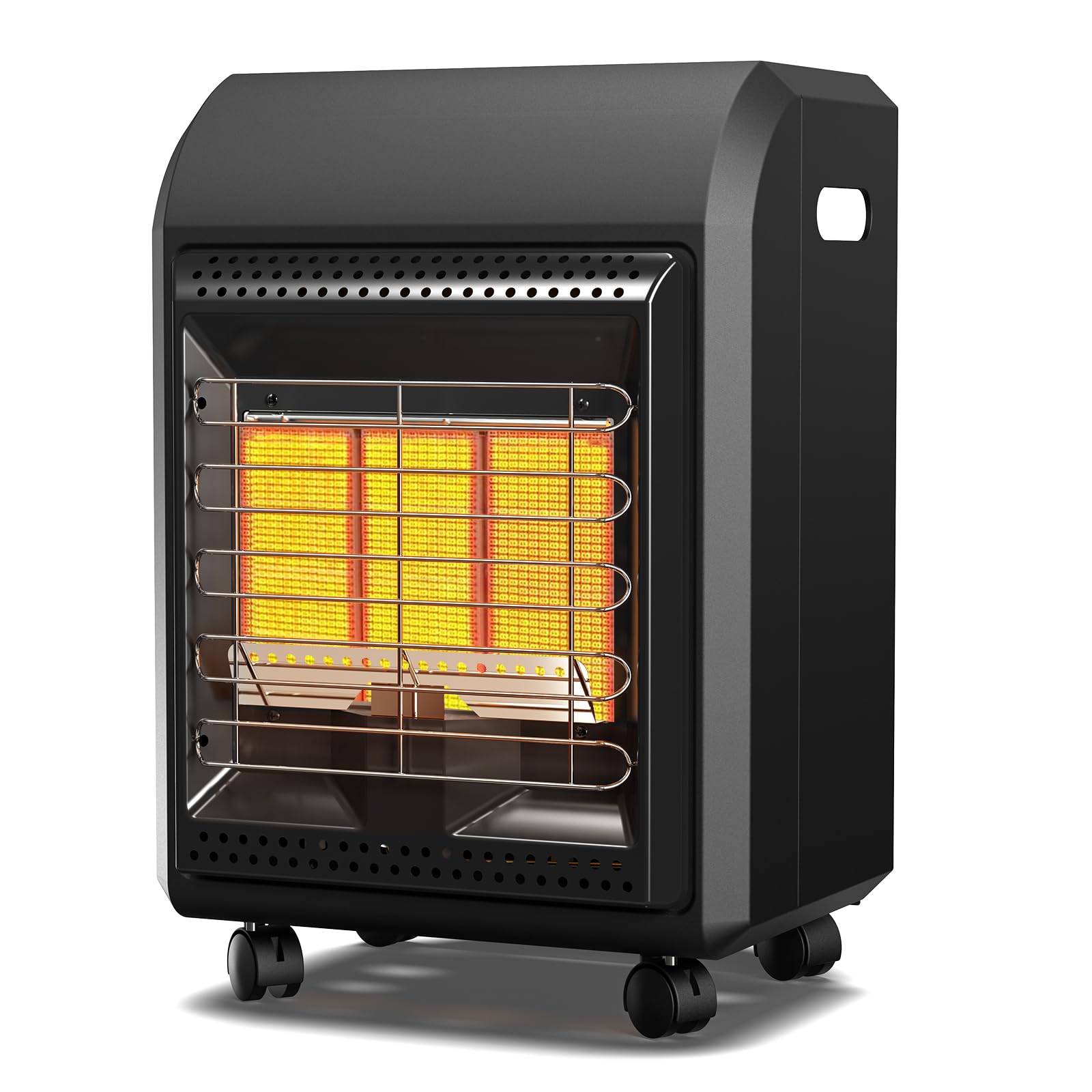 Portable Propane Heater 6,000-18,000 BTU with Adjustable 3 Heat Settings & Regulator - Outdoor Garage Heater for Camping, Patio, Yard & Indoor Use