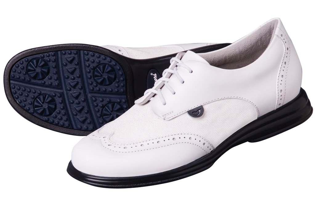 Sandbaggers Charlie Women's Golf Shoes - Lightweight & Waterproof Spiked Golf Shoes for Women - Perfect for Outdoor Golfing & Walking Courses