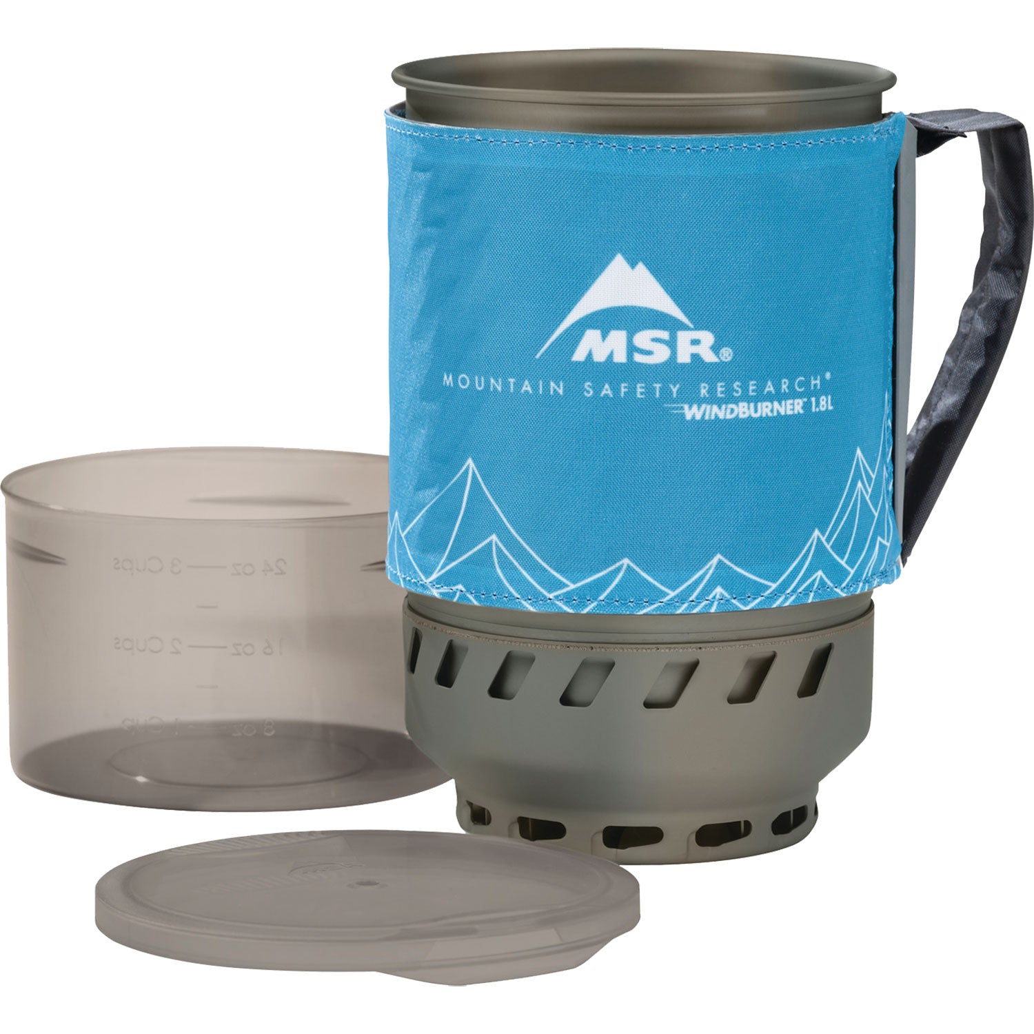 MSR WindBurner Duo Accessory Pot - Lightweight Camping Cookware for Backpacking & Outdoor Adventures (Closeout Sale) - Perfect for Hiking, Camping & Emergency Preparedness
