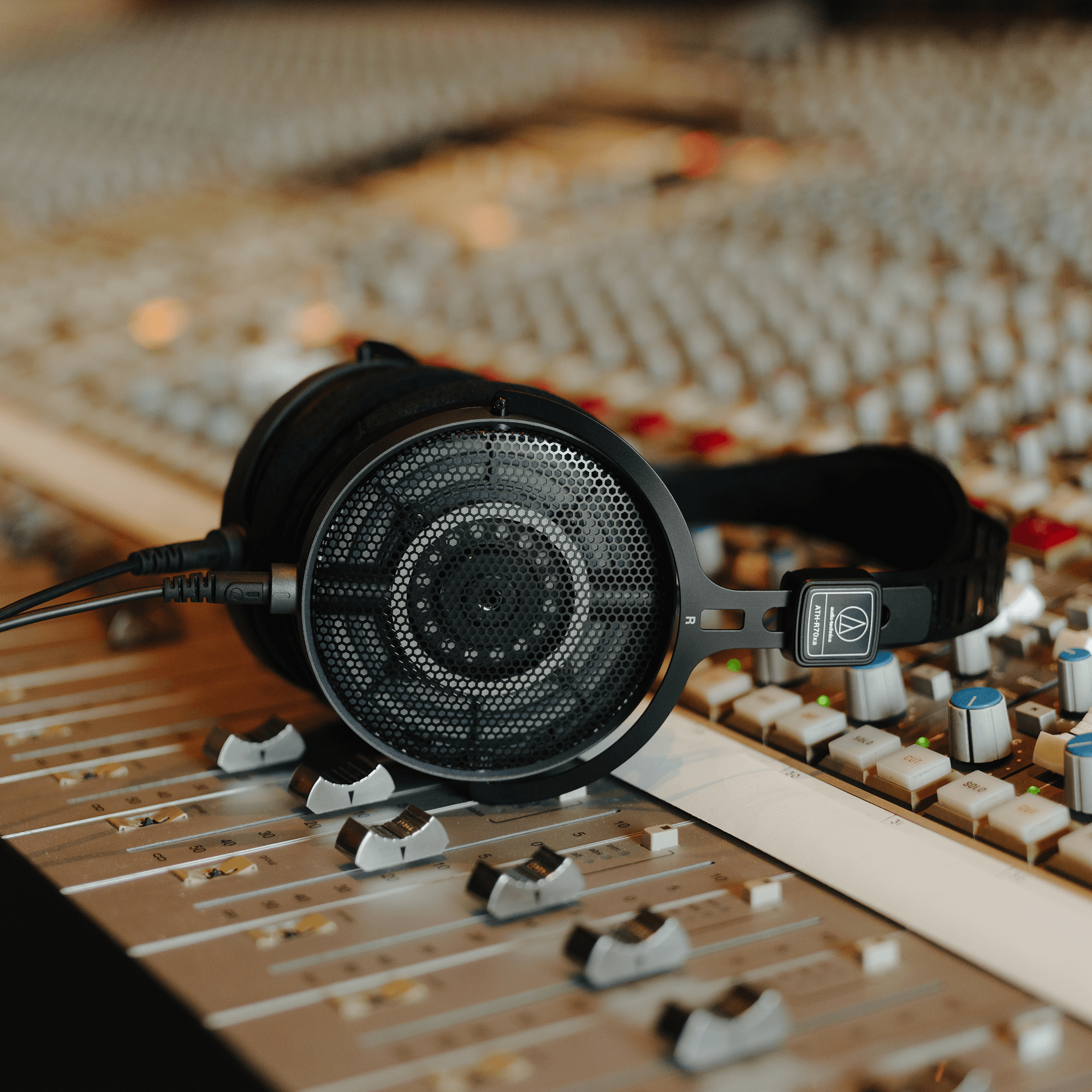 Audio Technica ATH-R70x Open-Back Professional Reference Headphones - Premium Studio Monitoring & Audiophile Listening for Music Production & Gaming