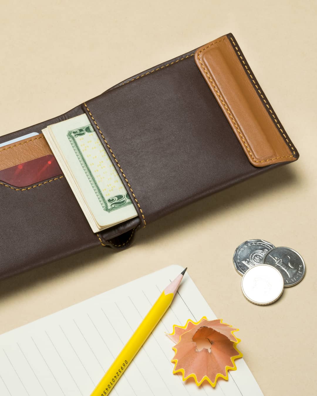 Eclipse Coin Pocket Wallet - Slim RFID Blocking Minimalist Wallet for Men & Women - Perfect for Travel, Everyday Carry & Secure Storage
