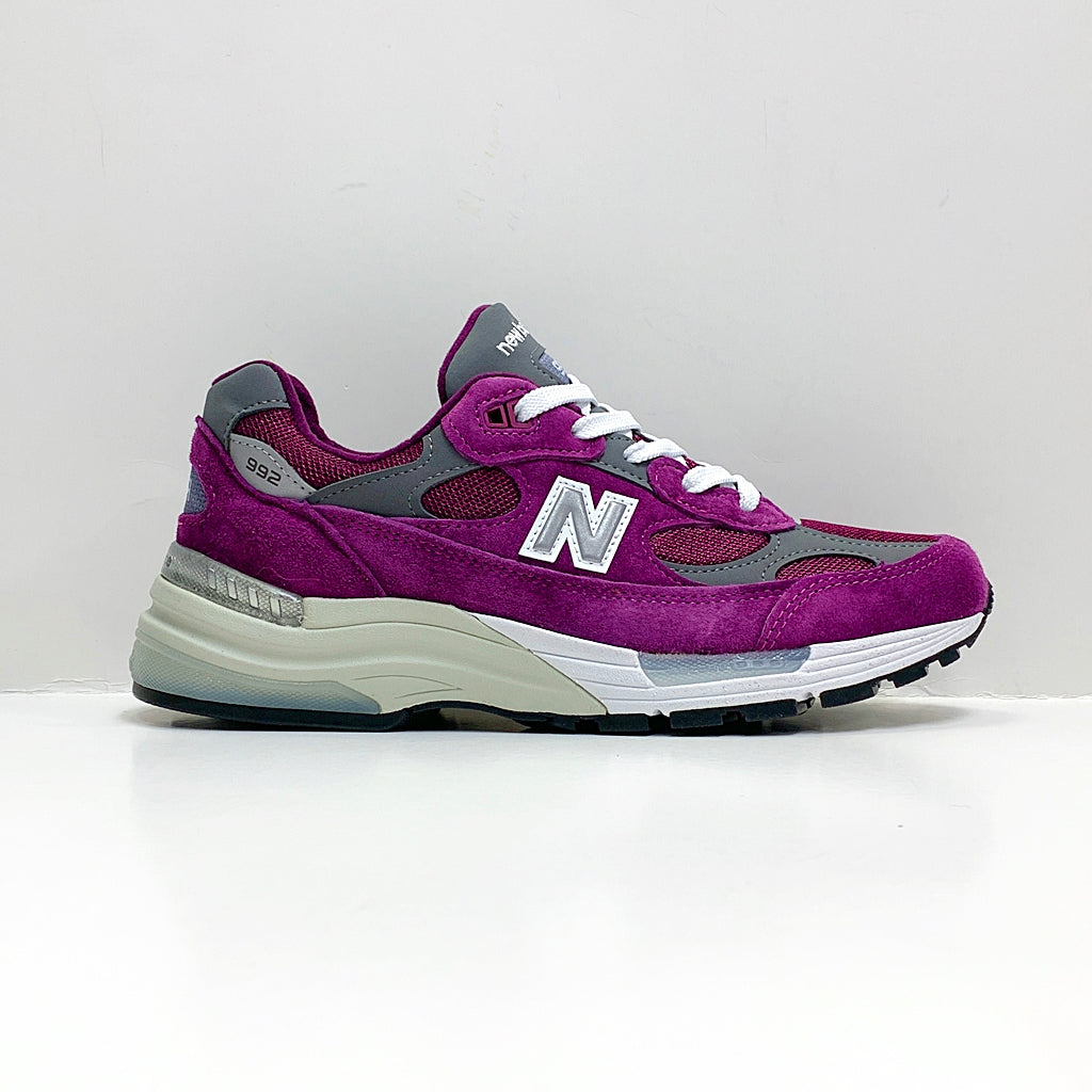 New Balance M992BA Purple Men's Running Shoes - Made in USA - Stylish & Comfortable for Jogging, Gym & Casual Wear
