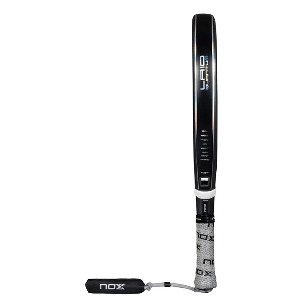 LA10 Quantum 12K Carbon Fiber Padel Racket - Professional Tennis Racquet for Men & Women - Perfect for Competitive Matches & Training Sessions
