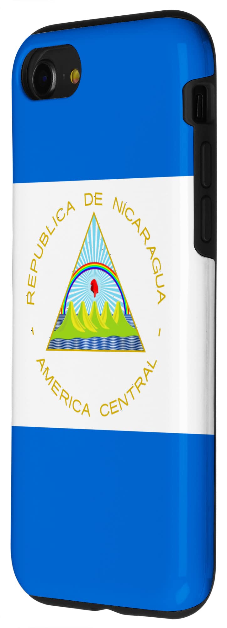 iPhone SE (2020) / 7 / 8 Nicaragua Flag Design Phone Case - Durable Protective Cover for Everyday Use, Travel & National Pride