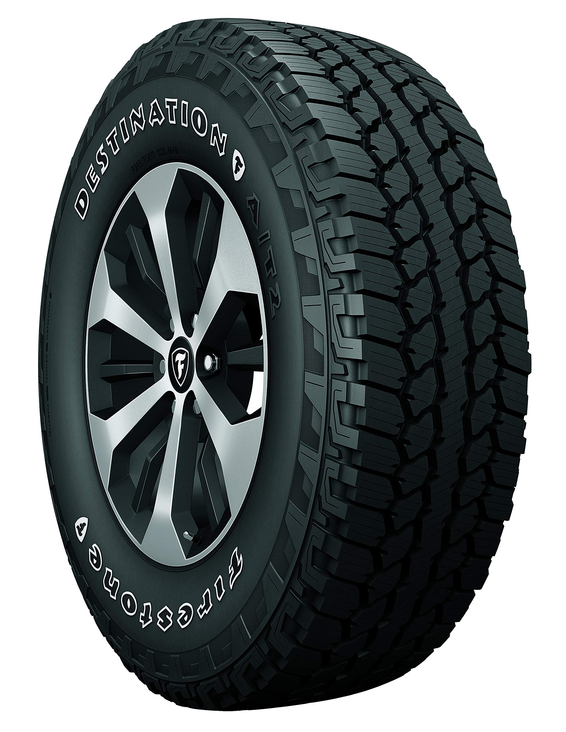 Firestone Destination A/T2 All-Terrain Truck & SUV Tire - P265/70R16 111T - Durable Off-Road & Highway Traction for Adventure & Daily Commute