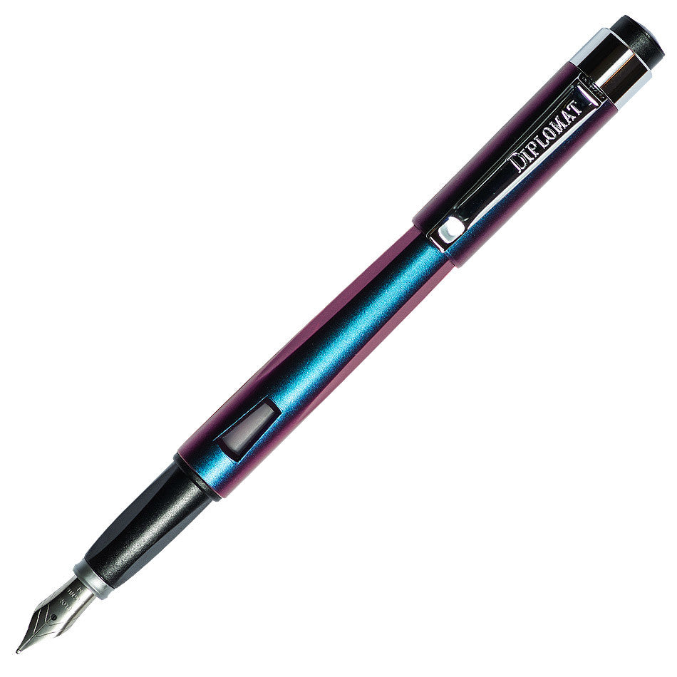 Diplomat Magnum Fountain Pen - Premium Stainless Steel Nib, Elegant Design for Smooth Writing - Perfect for Office, School & Gift Giving