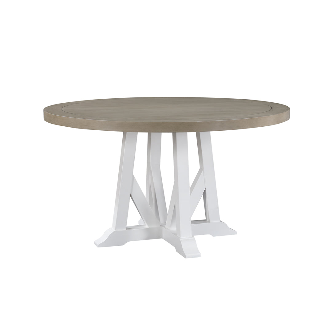 Lawton 5-Piece Round Dining Table Set - Modern Kitchen & Dining Room Furniture for Family Gatherings & Dinner Parties