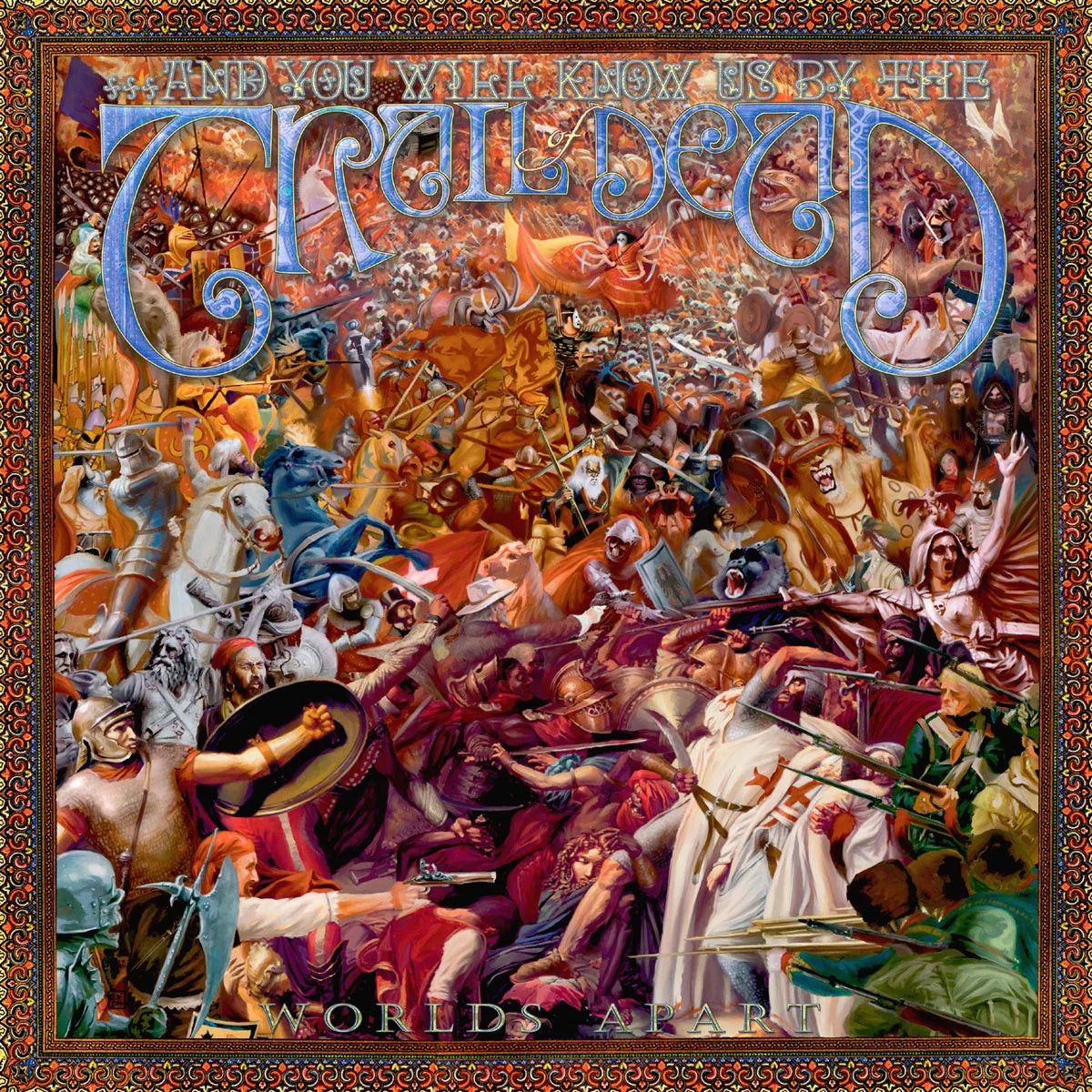 And You Will Know Us By The Trail Of The Dead - Worlds Apart Vinyl Record | Indie Rock Music Album | Perfect for Music Collectors & Vinyl Enthusiasts