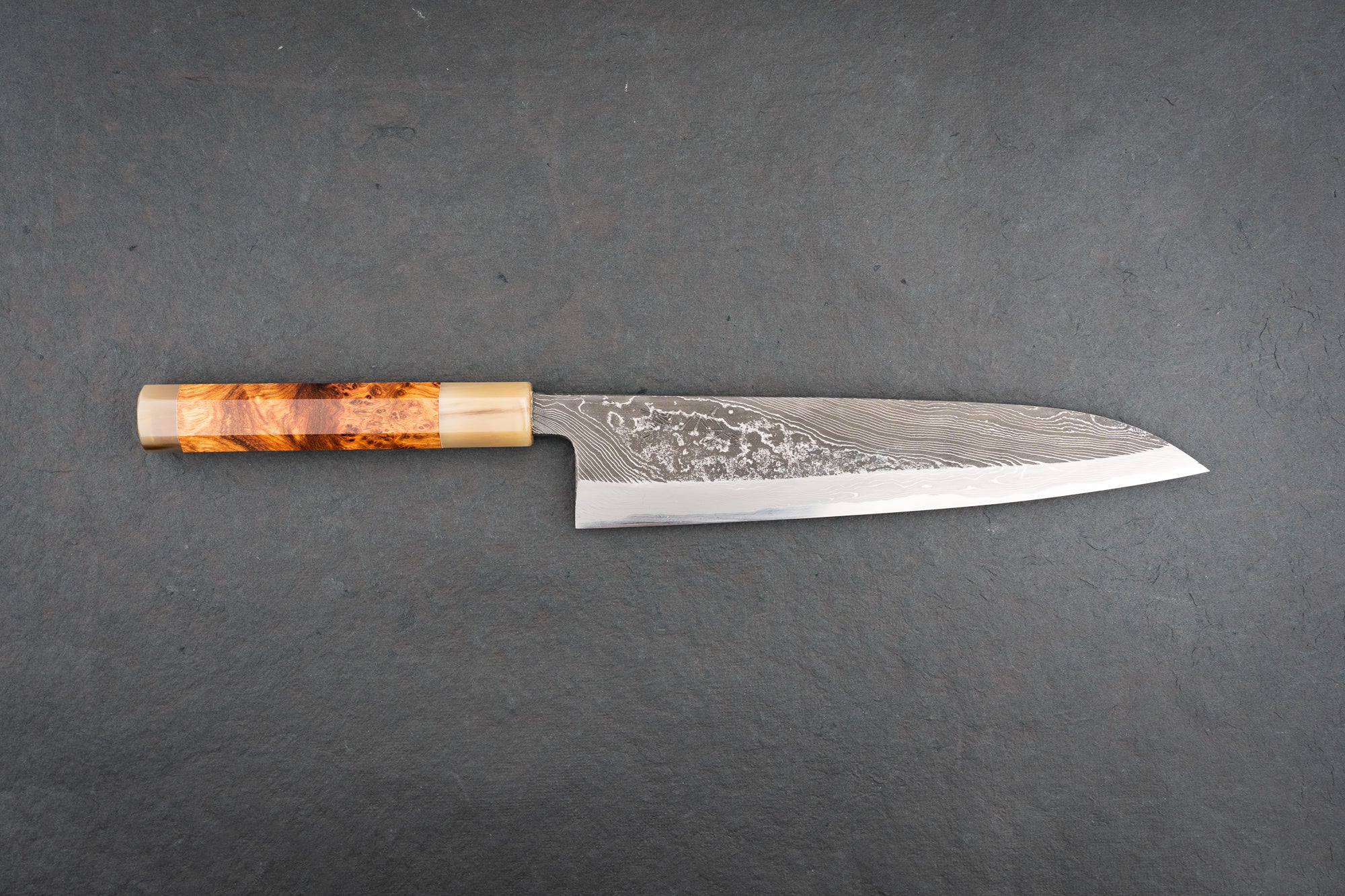 Premium Tsukasa Hinoura Unryu Gyuto 240mm Japanese Chef Knife - High Carbon Steel Blade for Professional Cooking, Sushi & Meat Cutting - Perfect for Home Chefs & Culinary Enthusiasts