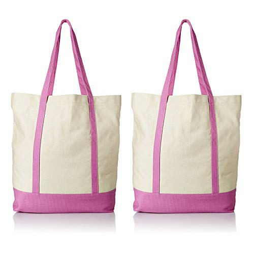 2 Pack White/Pink
