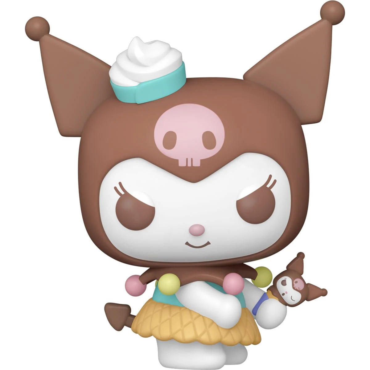 Hello Kitty & Friends Kuromi Ice Cream Funko Pop! Vinyl Figure #101 - Cute Collectible for Anime Fans, Kawaii Room Decor, Gift for Sanrio Lovers