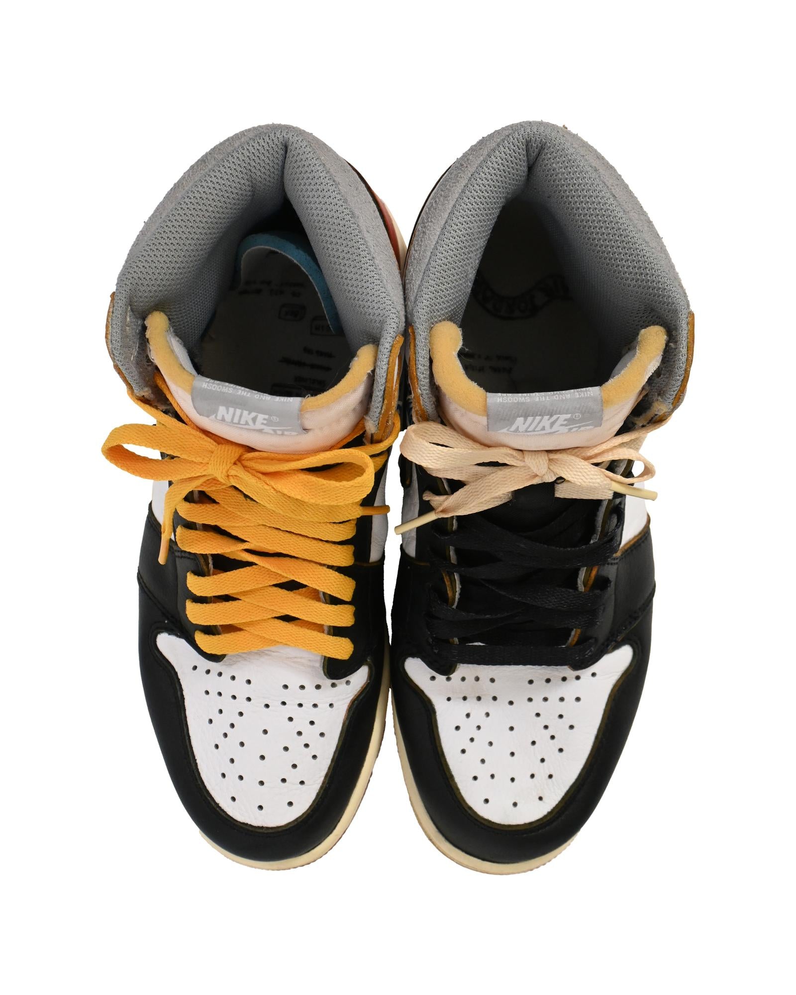Air Jordan 1 UNLA Deconstructed Sneakers - Men's High-Top Basketball Shoes for Casual Wear & Street Style Fashion