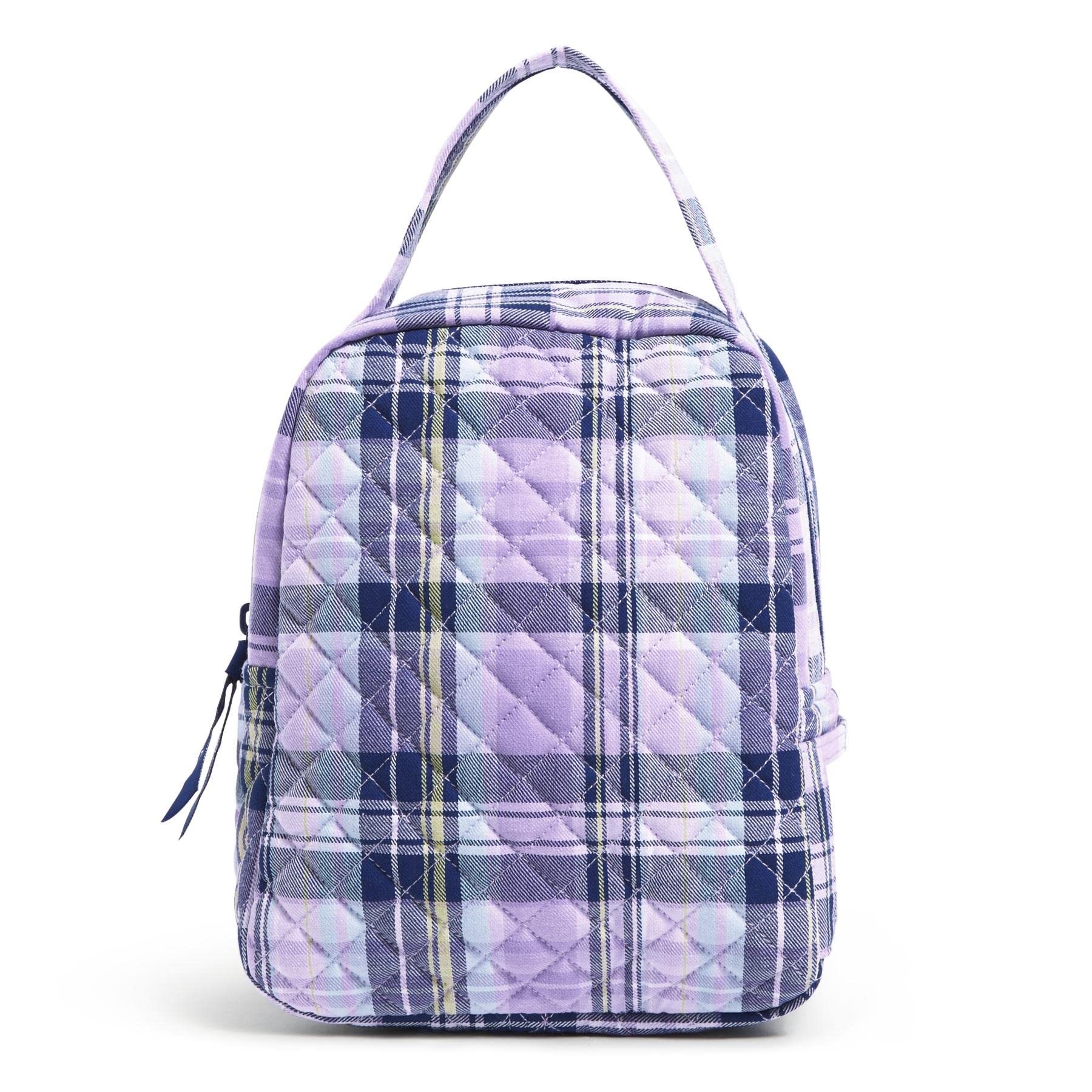 Vera Bradley Women's Cotton Lunch Bag - Insulated Reusable Lunch Tote for Work, School & Picnics | Stylish & Eco-Friendly Lunch Carrier