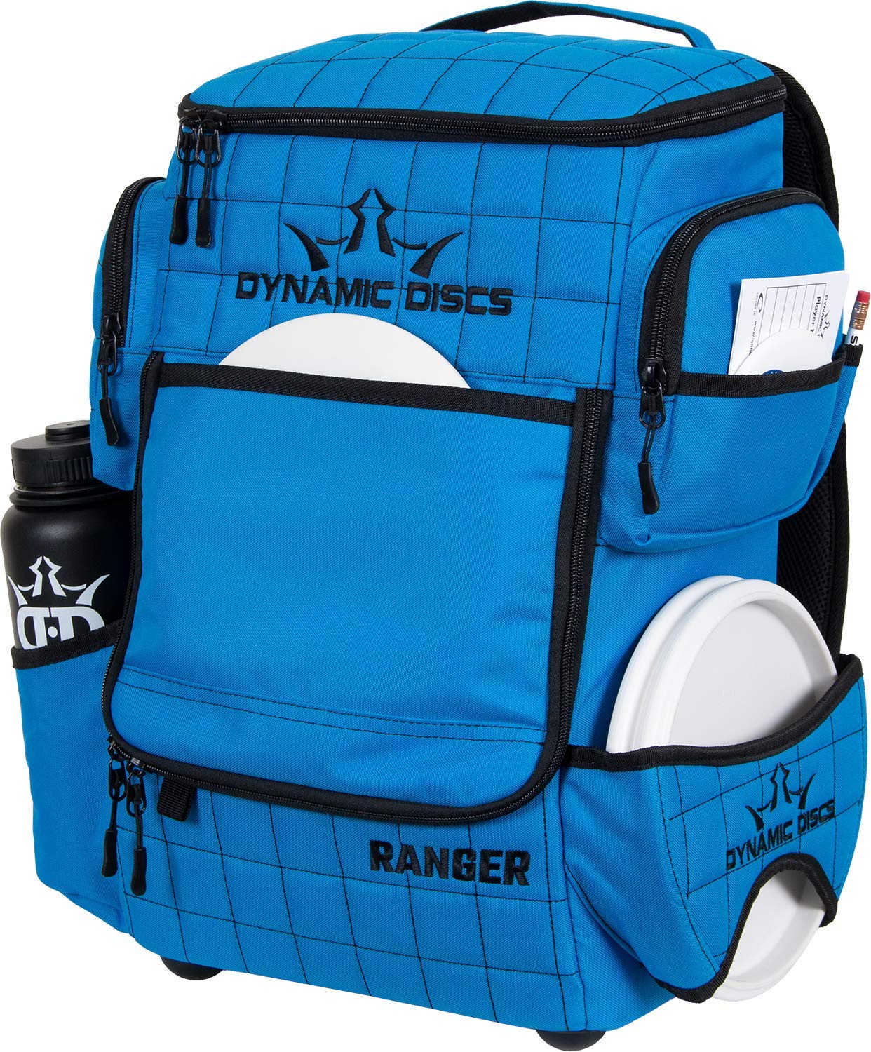 D.D DYNAMIC DISCS Ranger Disc Golf Backpack - Lightweight & Durable Disc Storage for Ultimate Frisbee Players | Perfect for Tournaments & Outdoor Sports