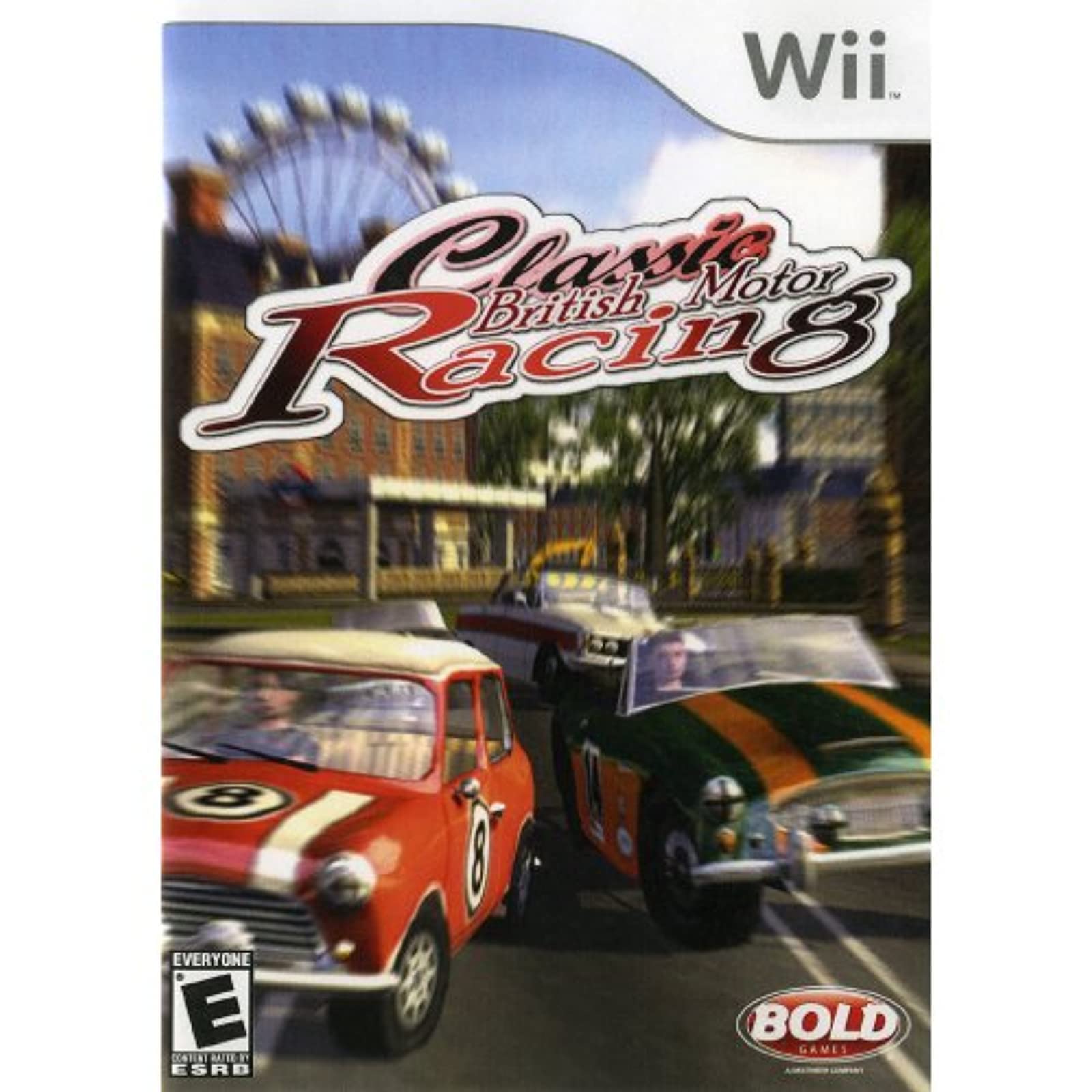 Classic British Motor Racing Game for Nintendo Wii - Experience Vintage Racing at Home | Perfect for Racing Enthusiasts & Family Game Nights