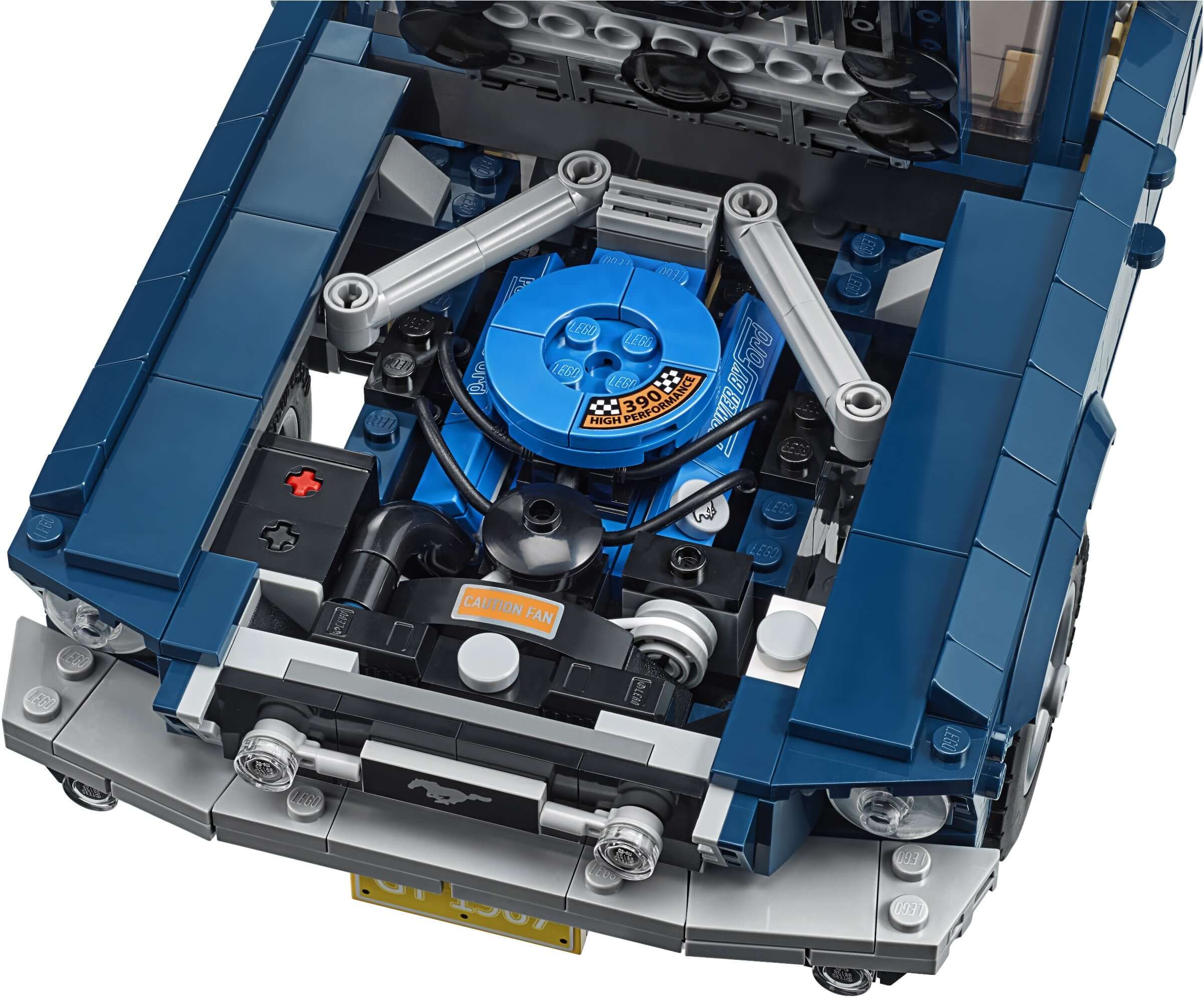 LEGO 10265 Ford Mustang Classic Car Building Set - 1471 Pieces, Collectible Model Kit for Adults & Teens - Perfect for Home Display, Office Decor & Car Enthusiast Gifts