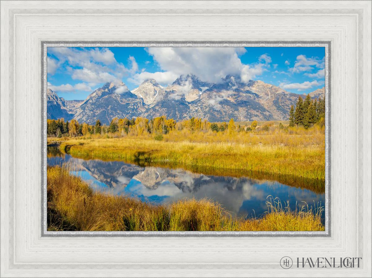 Autumn Splendor By Julie Kerr - Stunning Fall Landscape Art Print for Home & Office Decor | Perfect for Living Room, Bedroom Wall Art & Seasonal Gift