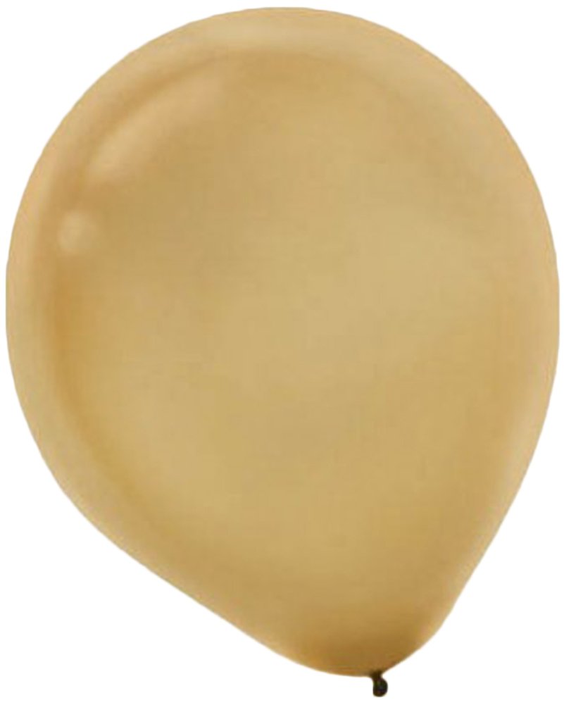 12 Inch Gold Pearlized Latex Balloons - Pack of 72 | Premium Quality, Long-Lasting Party Decorations for Birthdays, Weddings & Special Events