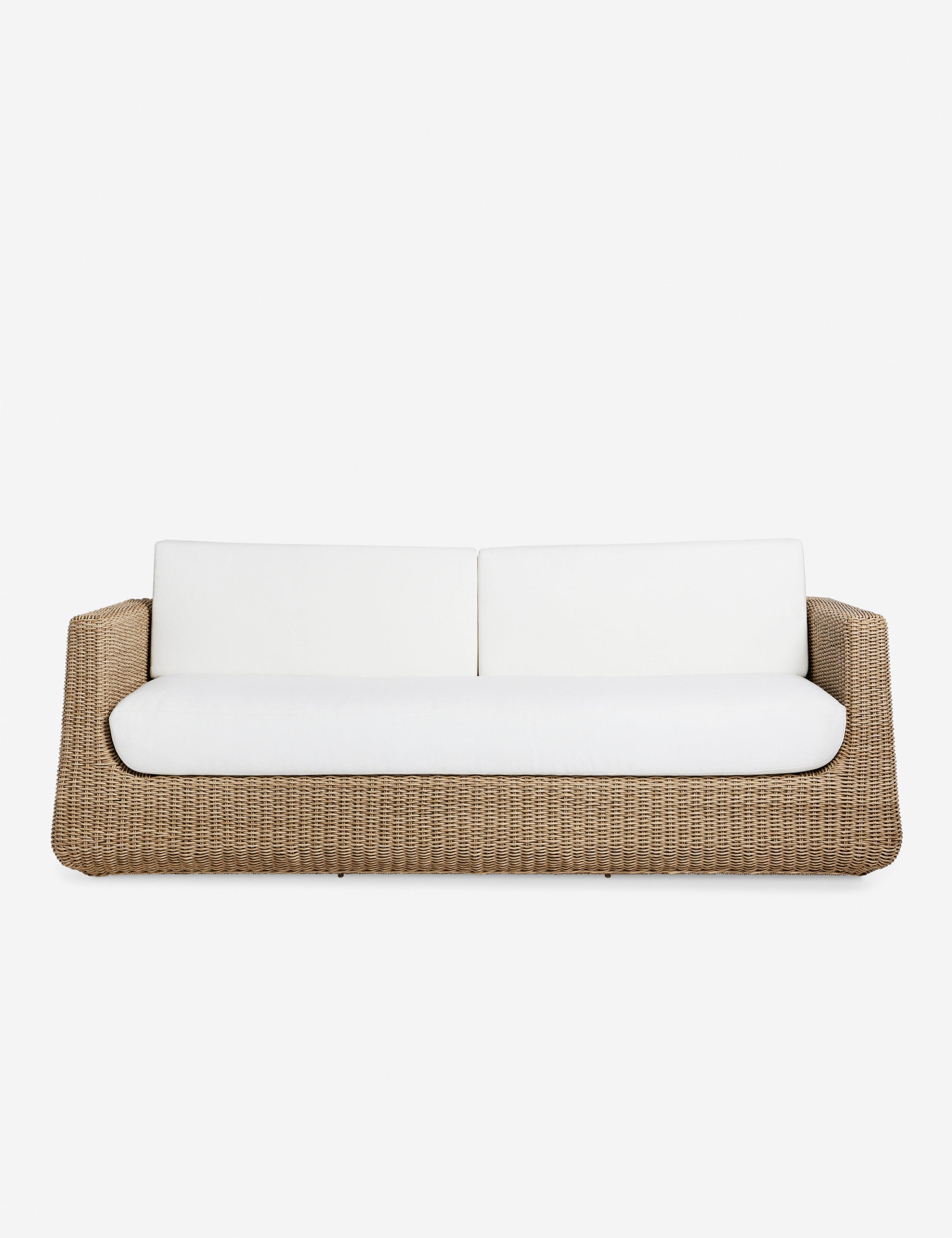 All-Weather Wicker Swatch by Aisha Collection - Perfect for Outdoor Patio, Garden, and Poolside Decor