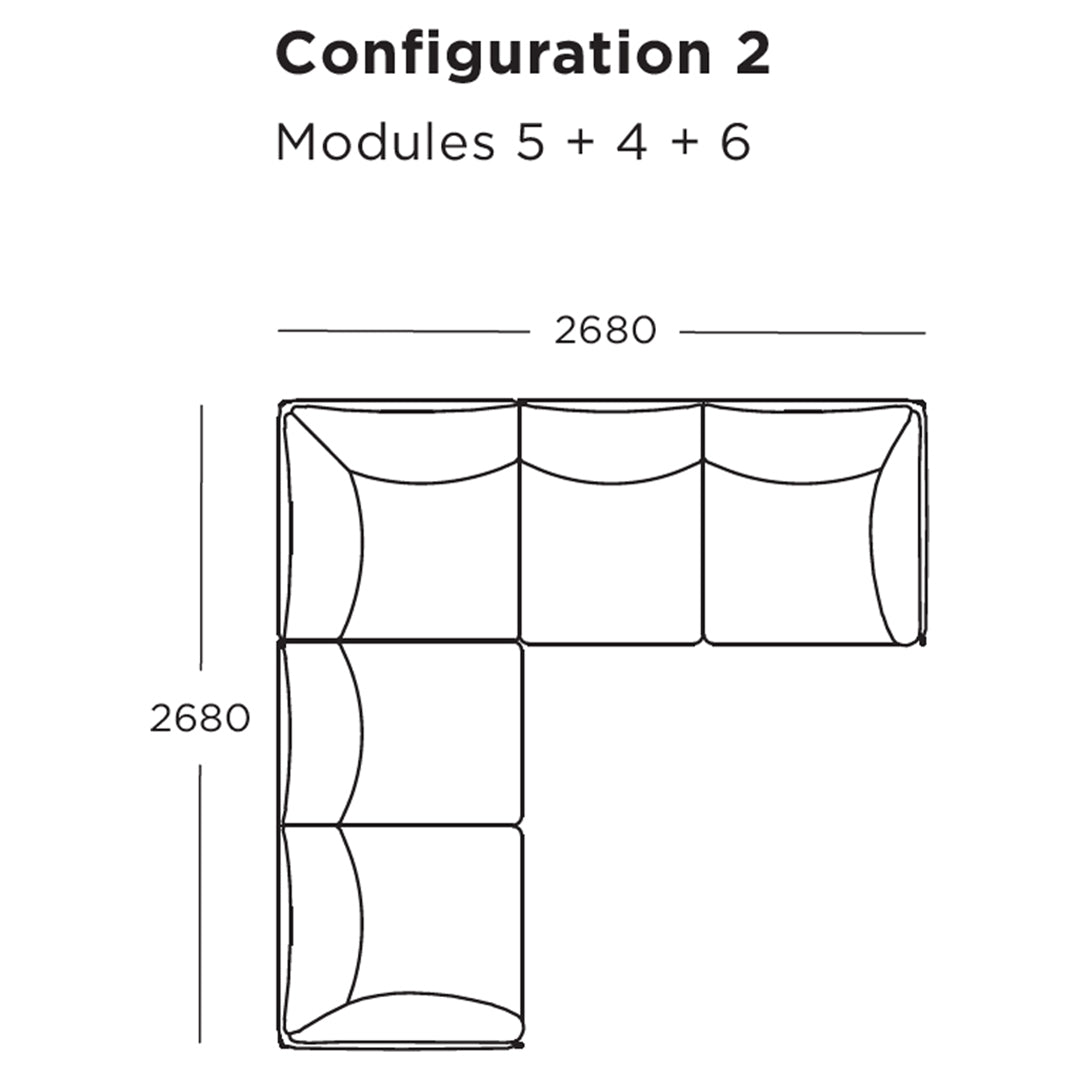 Modular Sofa Set - 5 & 8 Piece Configurable Sectional Couch for Living Room, Lounge & Office Spaces