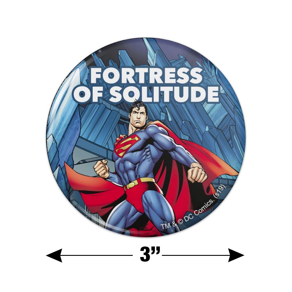 Superman Fortress of Solitude Fridge Magnet - Officially Licensed DC Comics Collectible - Perfect for Kitchen, Office, or Dorm Room Decor